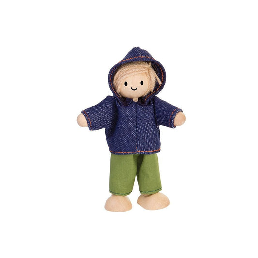 Boy Dollhouse Figure - Fair Skin Tone - The Nurturing Nook