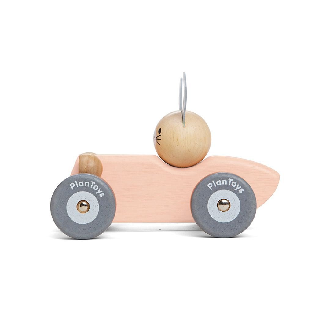 Bunny Racing Car - The Nurturing Nook