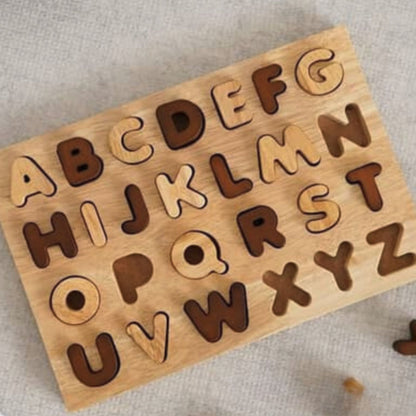 Capital Letter Puzzle - Neutral - The Nurturing Nook