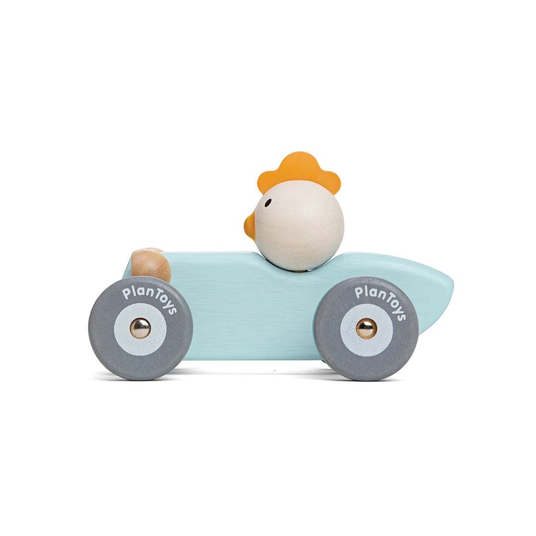 Chicken Racing Car - The Nurturing Nook