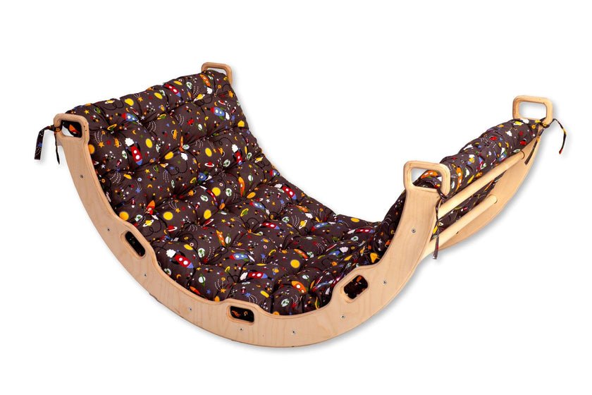 Climbing Arch & Rocker with Cushion - The Nurturing Nook