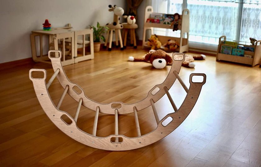 Climbing Arch & Rocker with Cushion - The Nurturing Nook