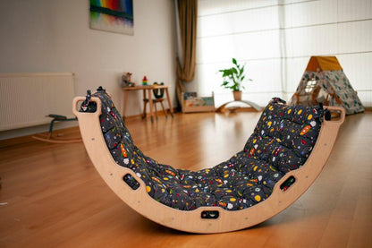 Climbing Arch & Rocker with Cushion - The Nurturing Nook
