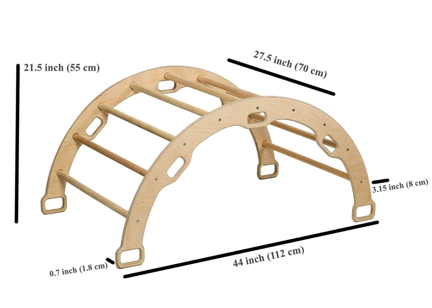 Climbing Arch / Rocker with Pillow Set / Large Size