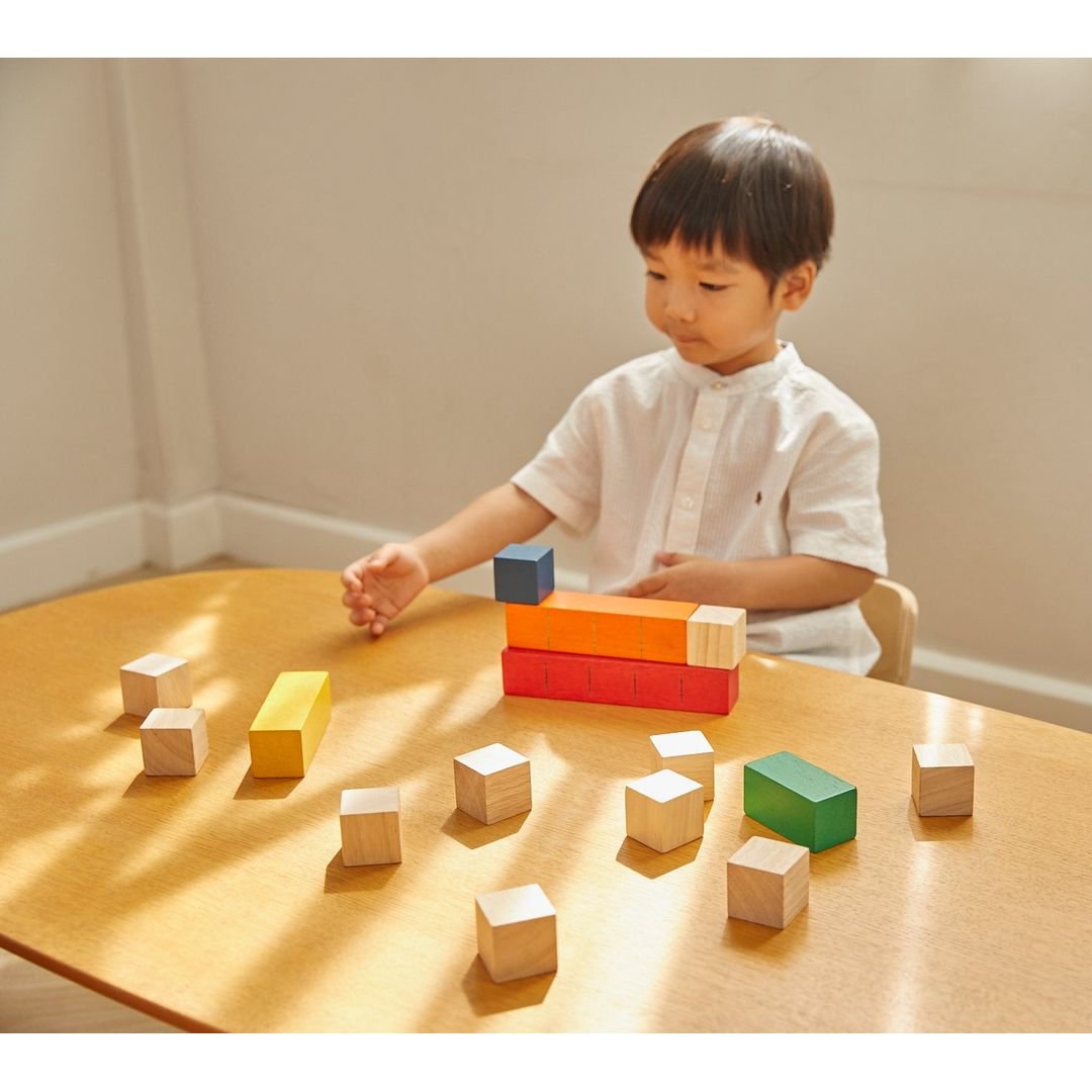 Colored Counting Blocks - Unit Plus - The Nurturing Nook