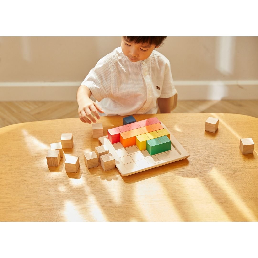 Colored Counting Blocks - Unit Plus - The Nurturing Nook