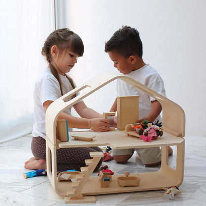 Contemporary Dollhouse - The Nurturing Nook