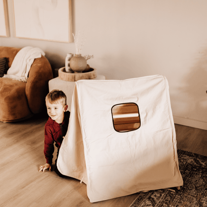 Cozy Cotton Tent for Olive & Hazel Pikler Triangle - The Nurturing Nook