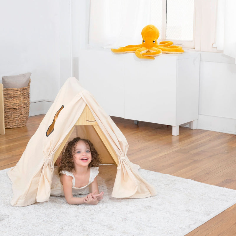 Cozy cotton tent for Olive & Hazel Pikler triangle