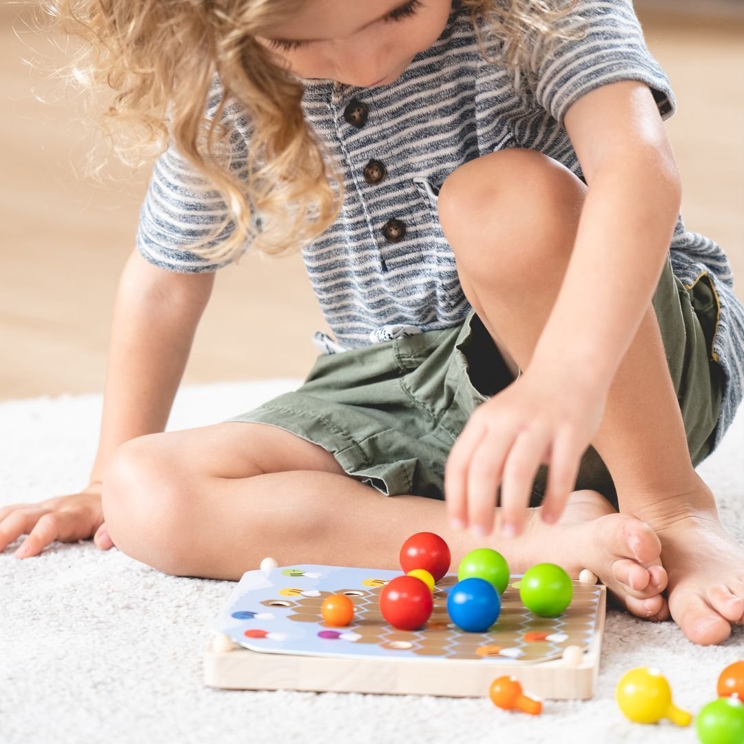 Creative Peg Board - The Nurturing Nook