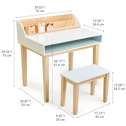 Desk and Chair - The Nurturing Nook