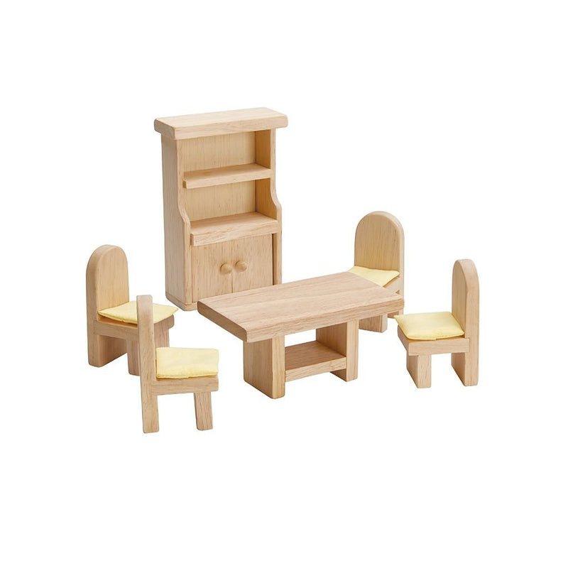 PlanToys dining room (classic) miniature furniture set