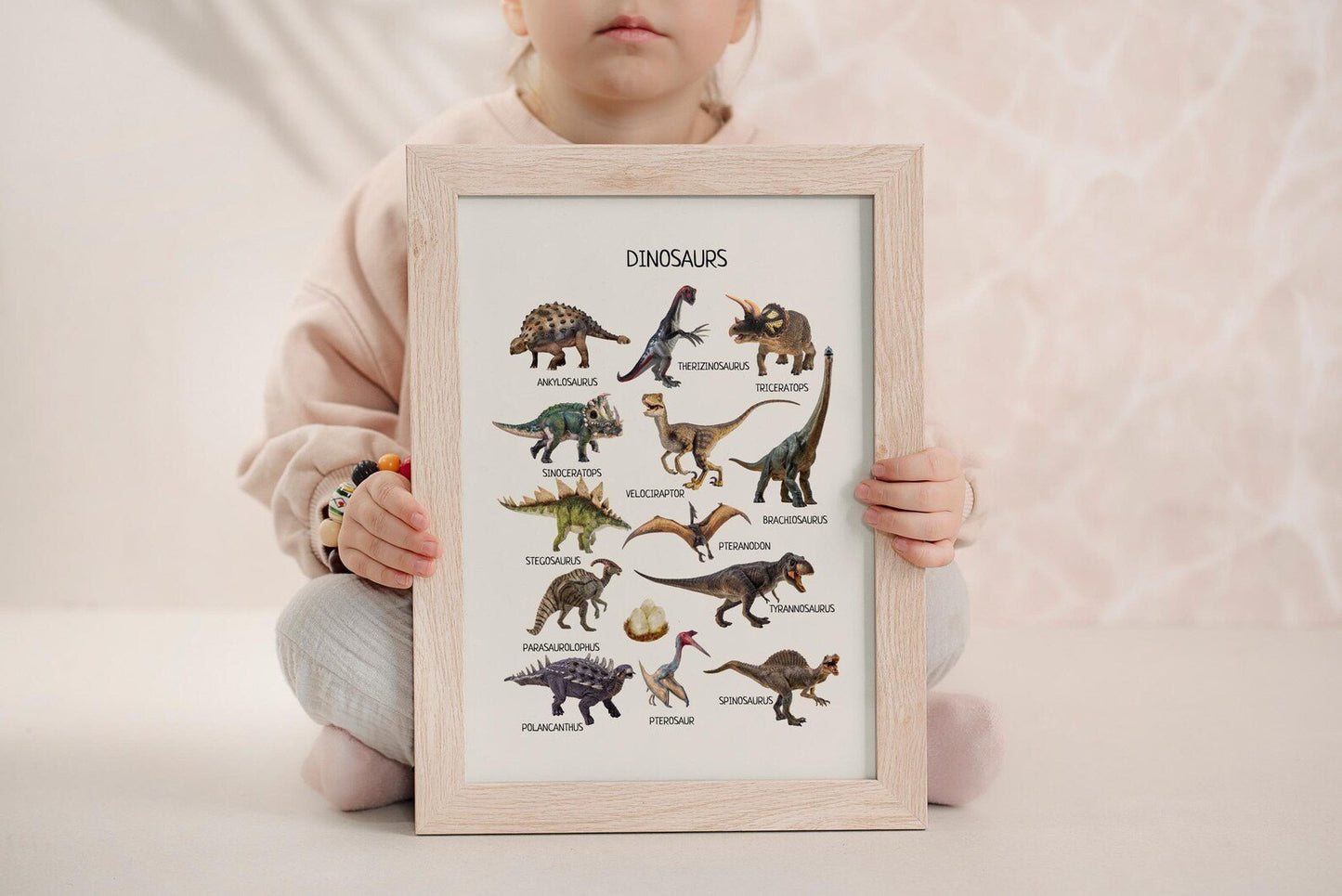 Dinosaurs Species Poster - Educational Jurassic Animals Chart for Classroom, Nursery & Kids' Room Decor | Digital Download - The Nurturing Nook