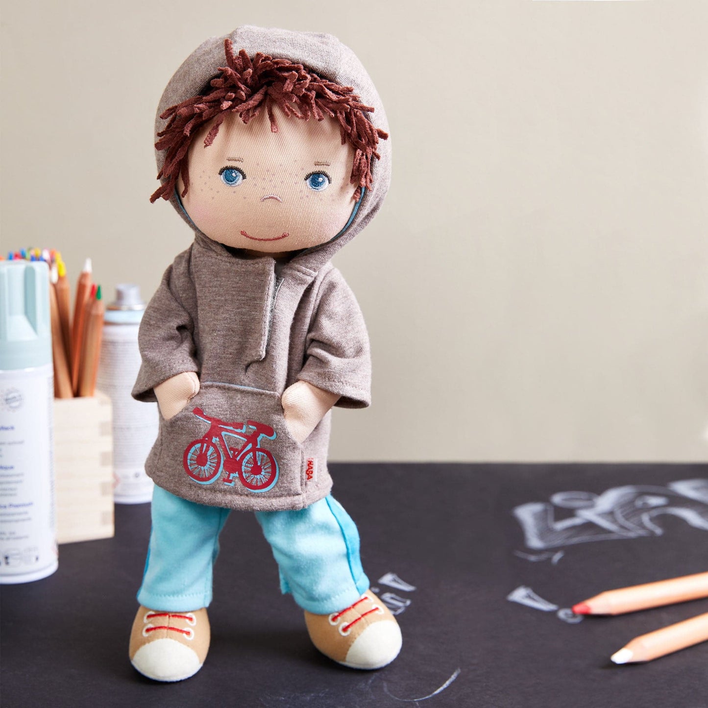 Doll Lian with Hoodie - The Nurturing Nook