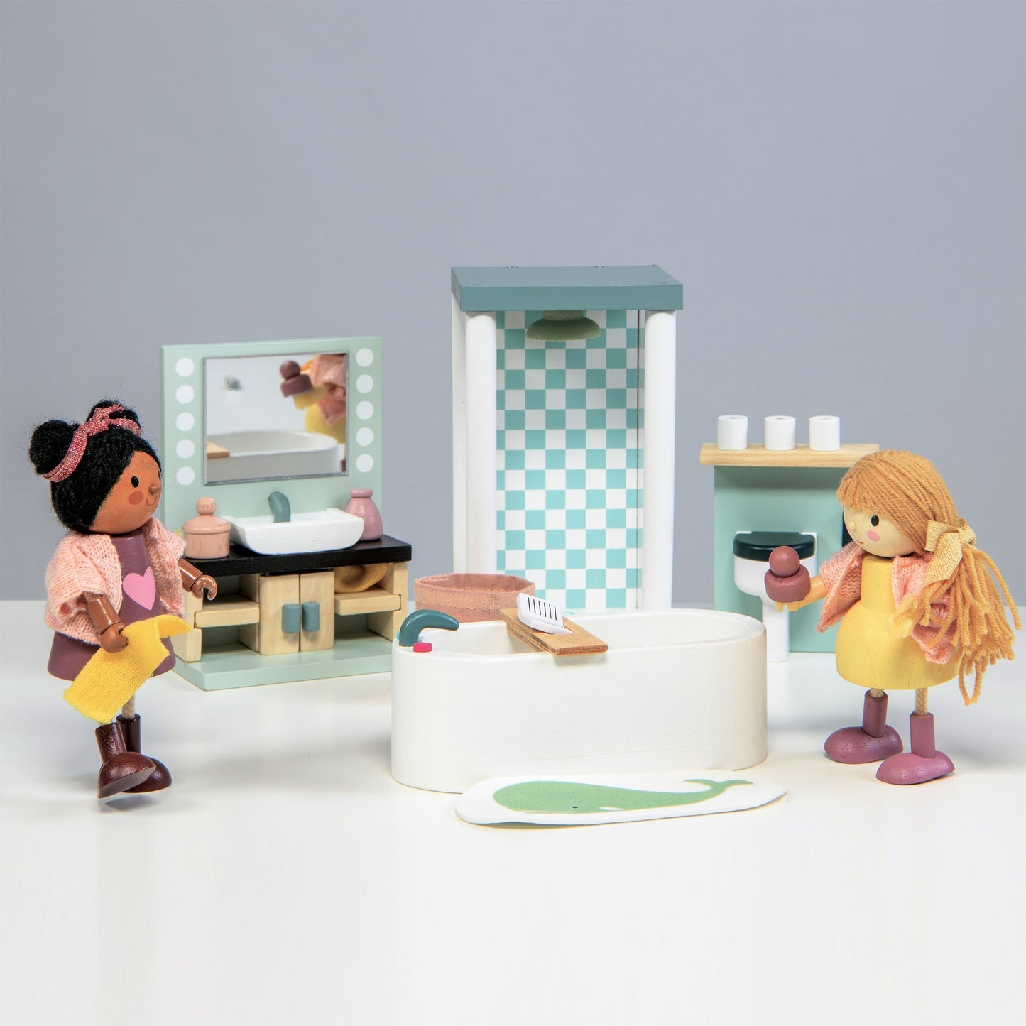 Dolls House Bathroom Furniture - The Nurturing Nook