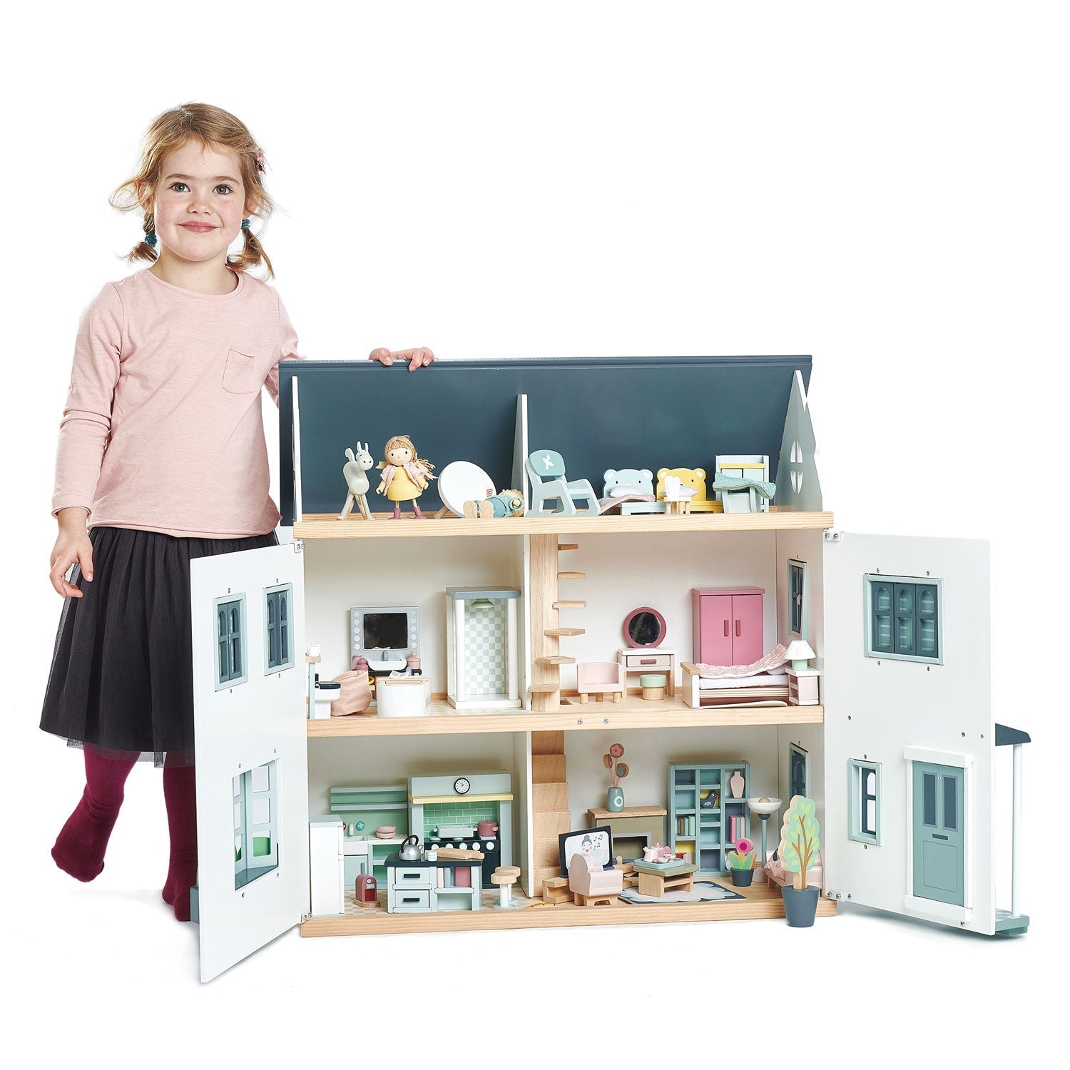 Dolls House Childrens Room Furniture - The Nurturing Nook