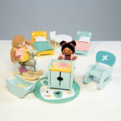 Dolls House Childrens Room Furniture - The Nurturing Nook