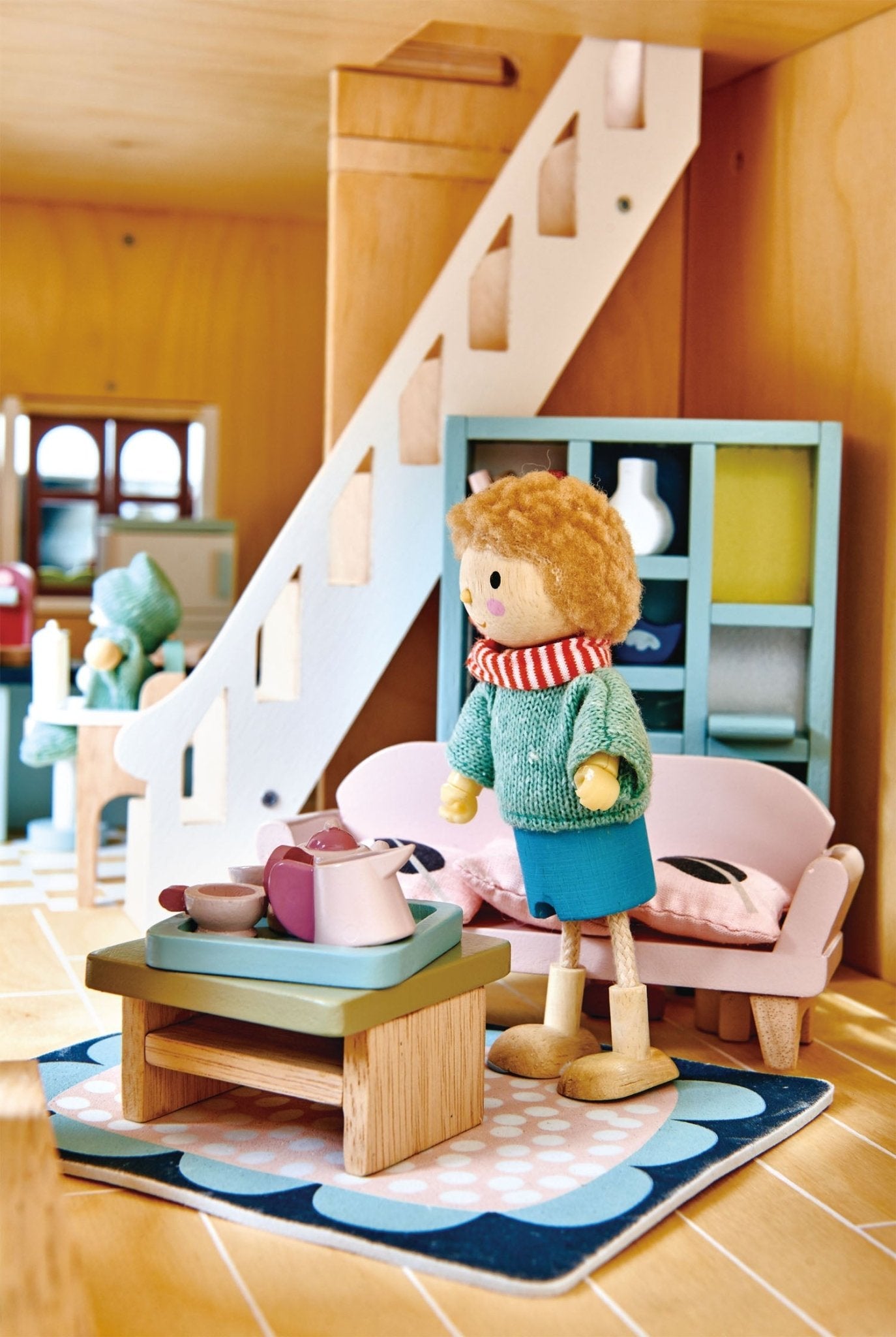 Dolls House Sitting Room Furniture - The Nurturing Nook