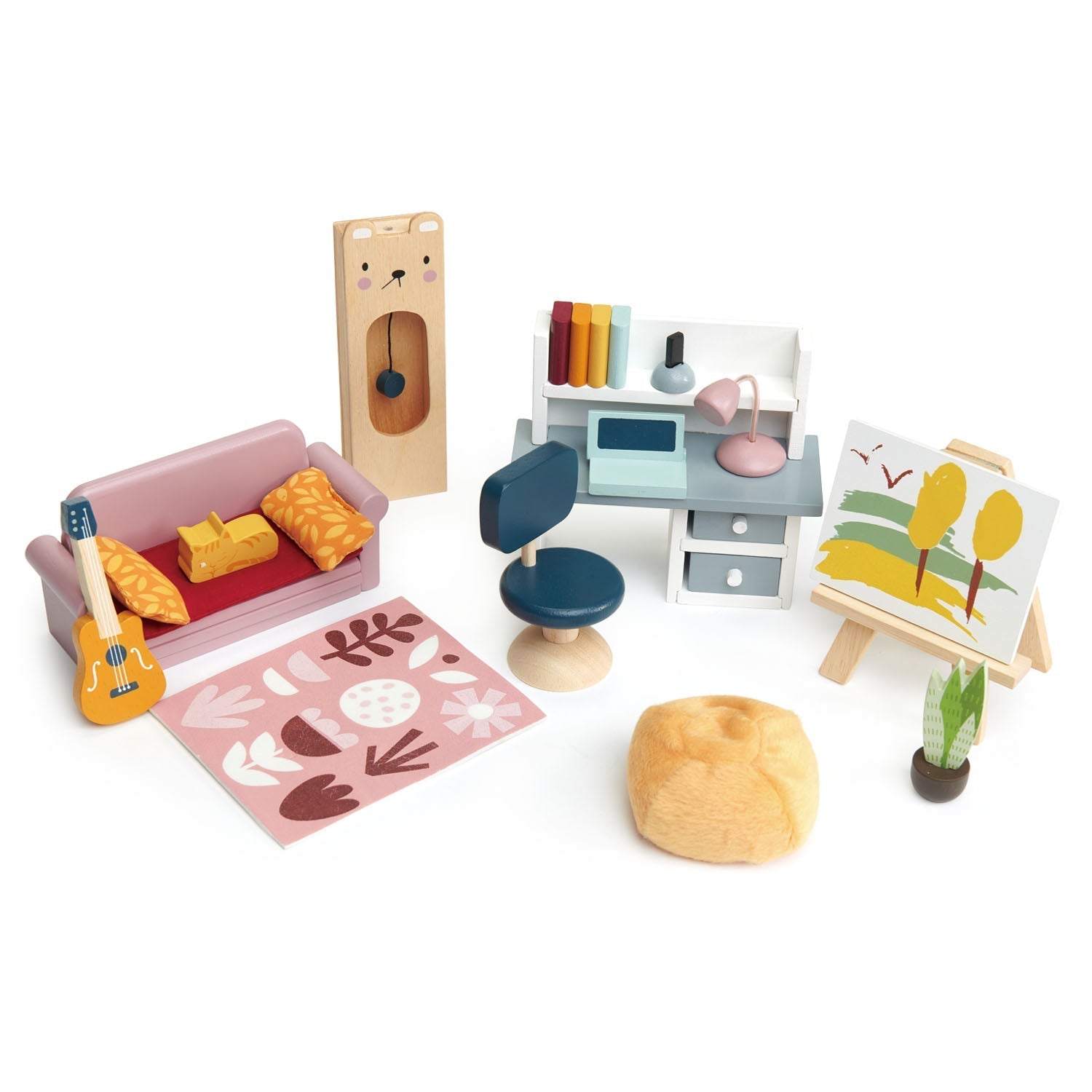 Dolls House Study Furniture - The Nurturing Nook