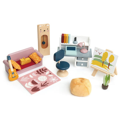 Dolls House Study Furniture - The Nurturing Nook