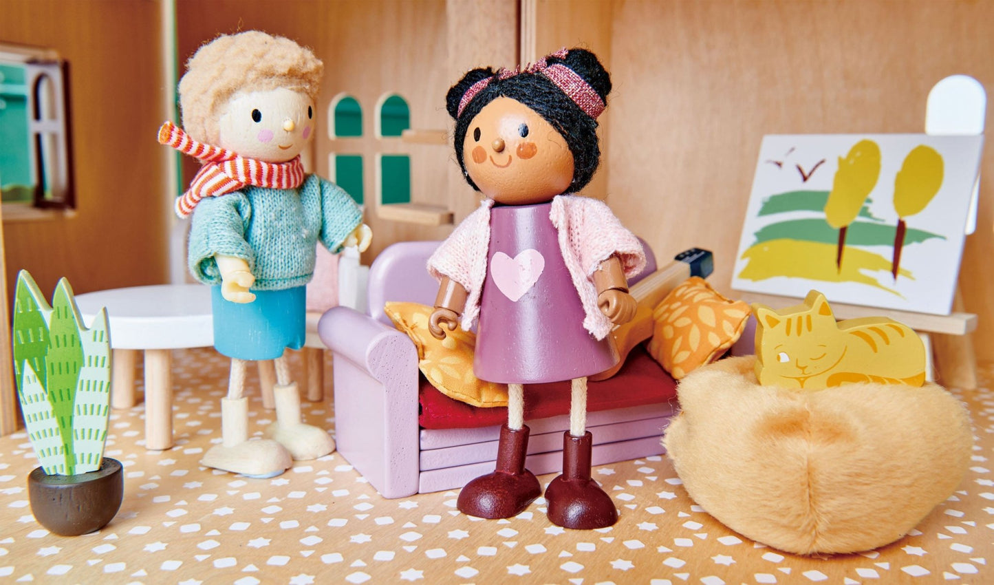 Dolls House Study Furniture - The Nurturing Nook