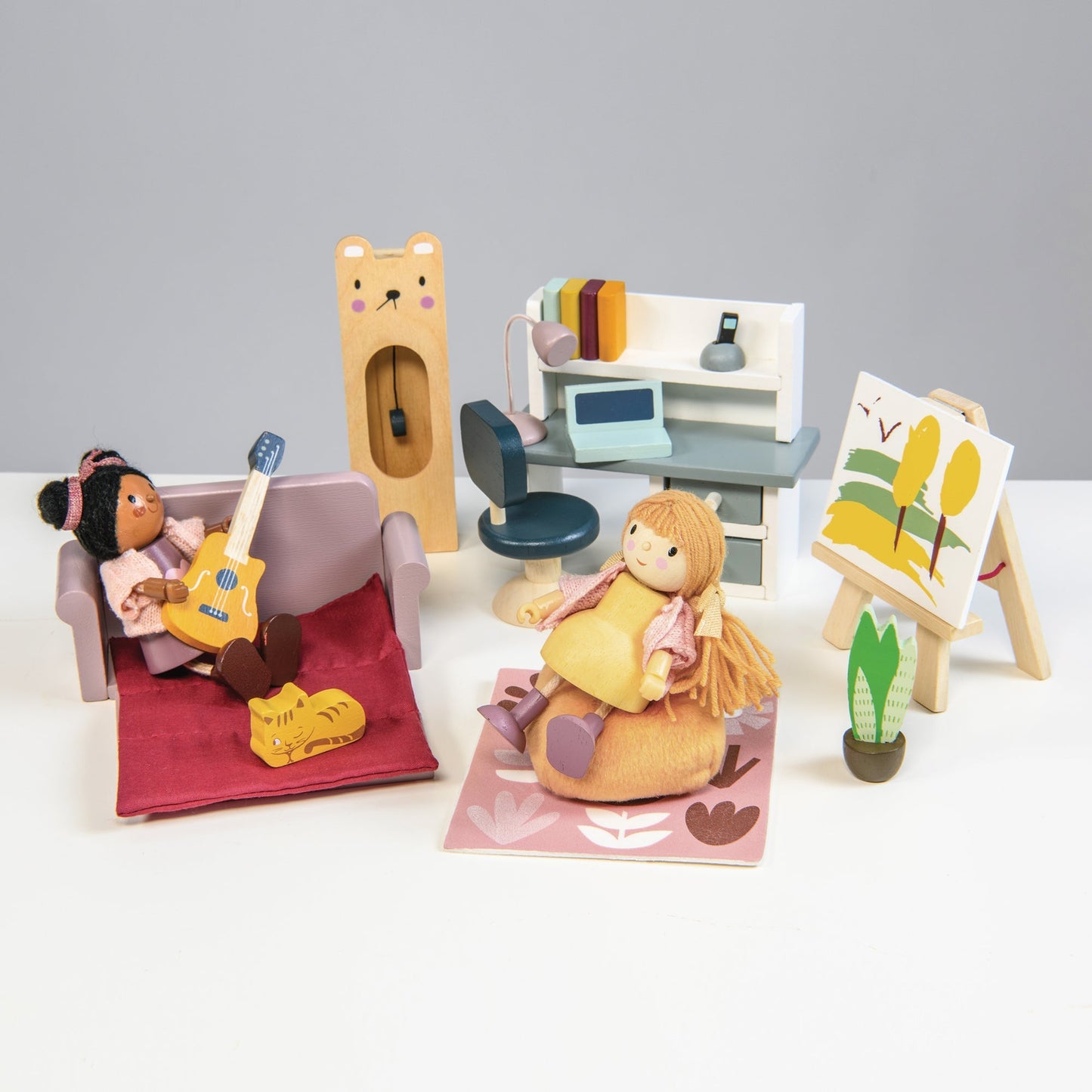 Dolls House Study Furniture - The Nurturing Nook