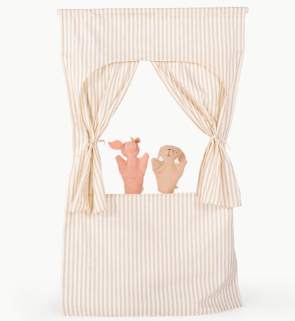 Doorway puppet theater - The Nurturing Nook