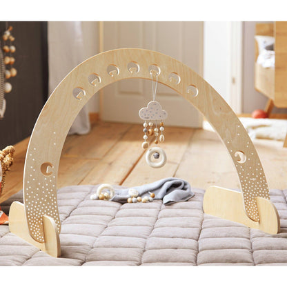 Dots Wooden Hanging Toy - The Nurturing Nook