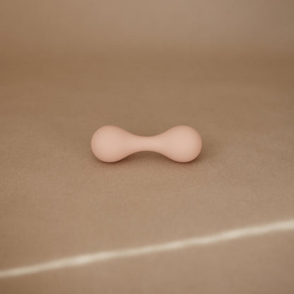Silicone baby rattle toy for fine motor skills infants