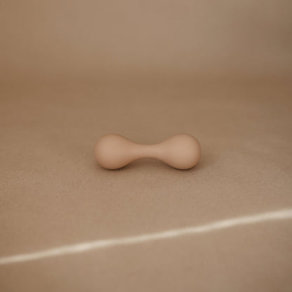 Silicone baby rattle toy for fine motor skills infants