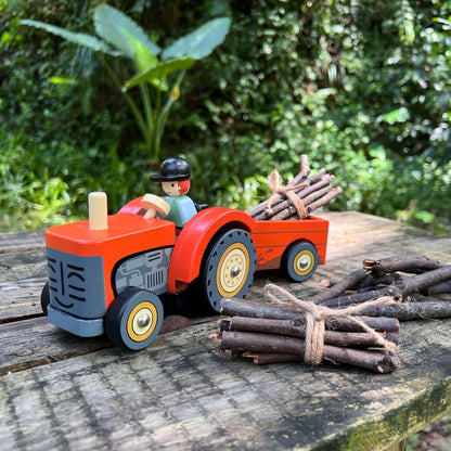 Farmyard Tractor - The Nurturing Nook