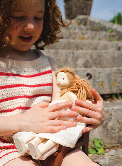 Ferne Wooden Doll - The Nurturing Nook