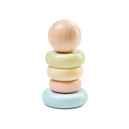 First Stacking Ring - Pastel - The Nurturing Nook