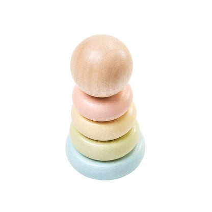 First Stacking Ring - Pastel - The Nurturing Nook