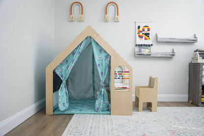 Flair - Avenlur Wood house Desk with Chair - The Nurturing Nook
