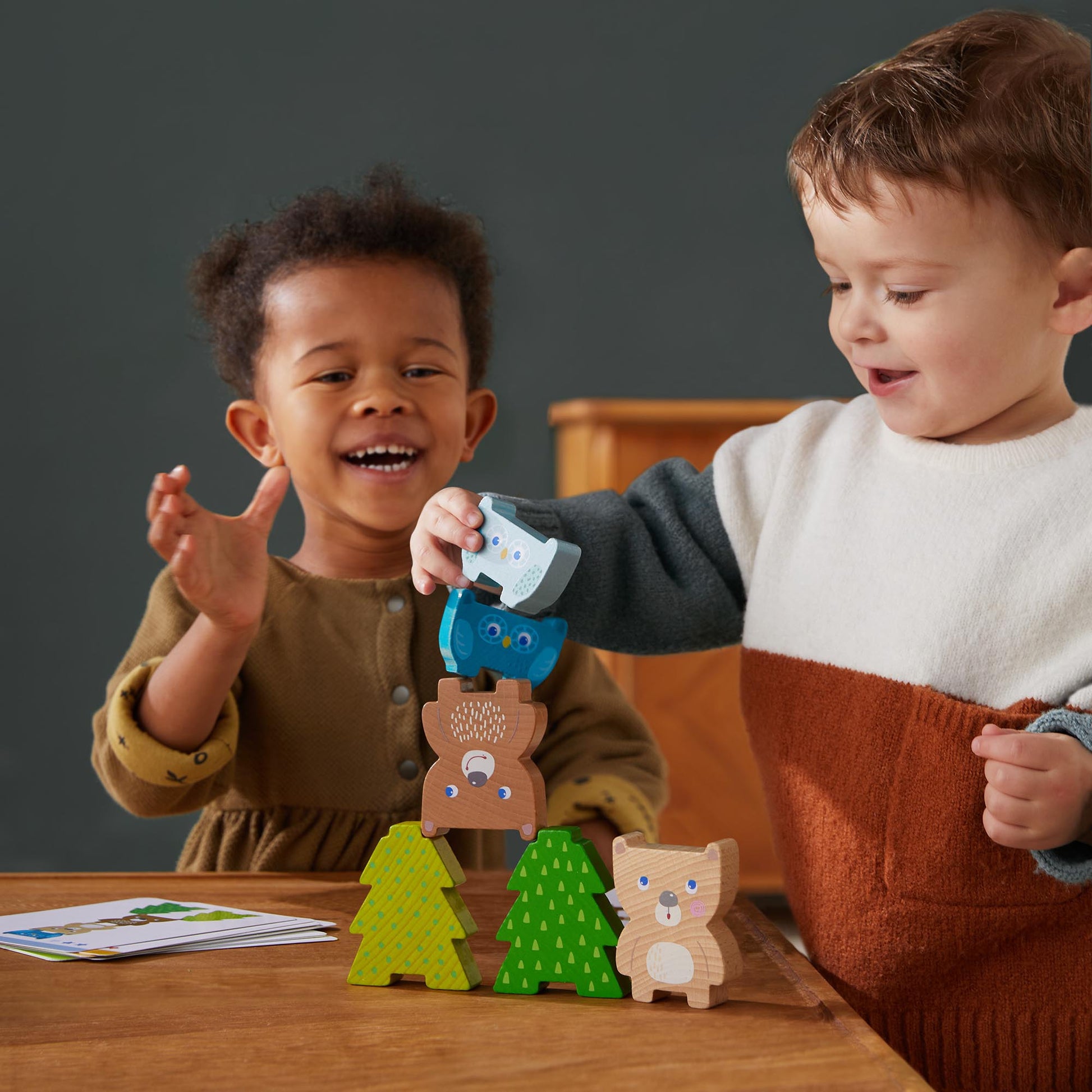 Forest Friends Stacking Toy - The Nurturing Nook