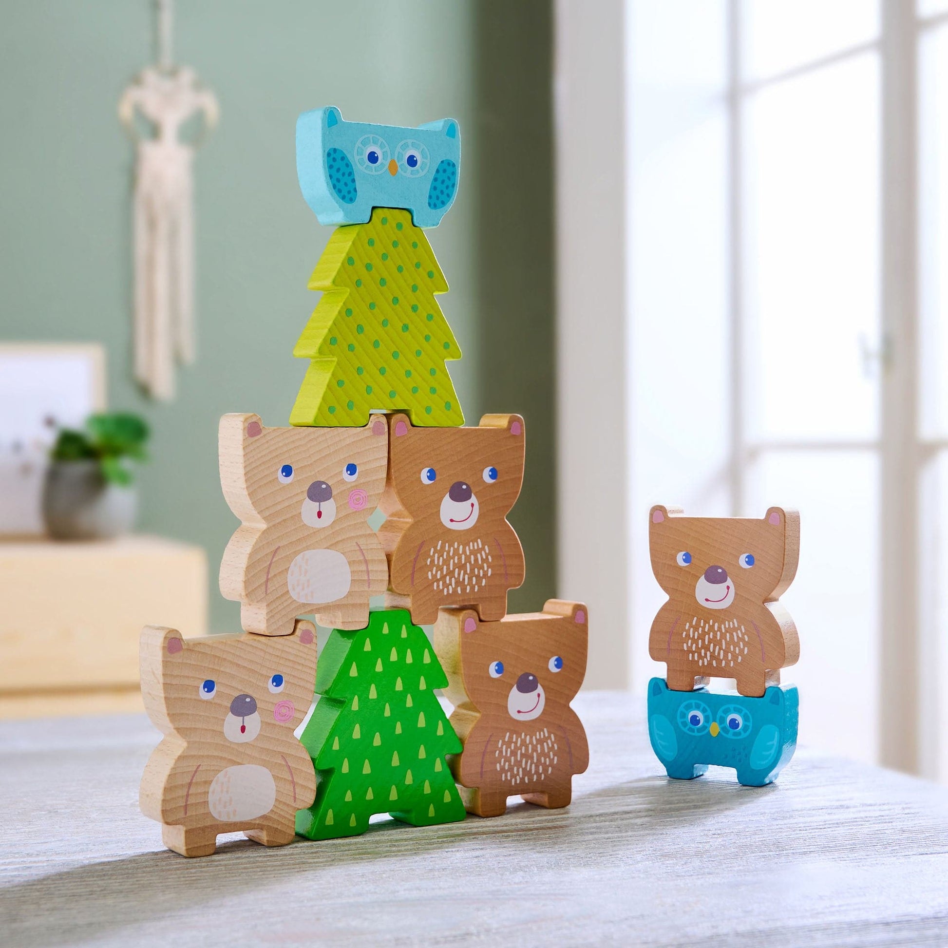 Forest Friends Stacking Toy - The Nurturing Nook