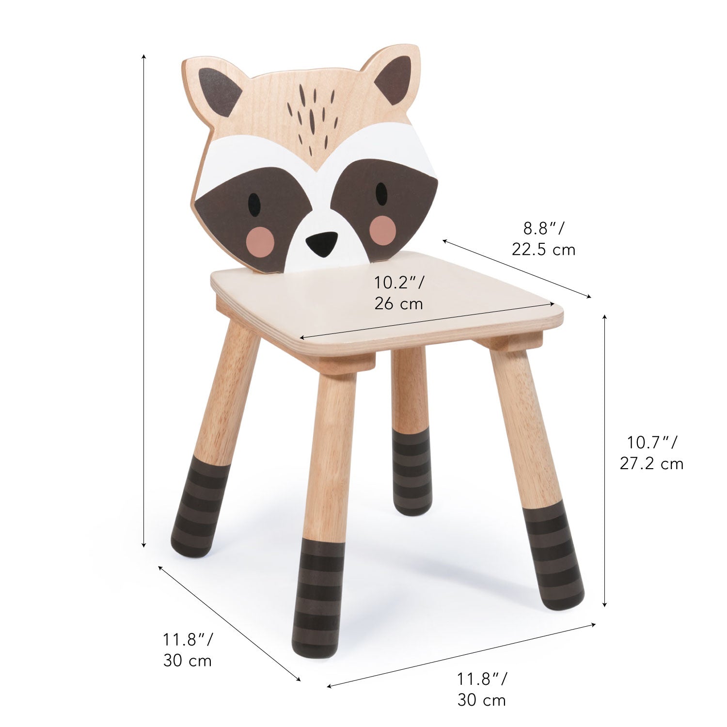 Forest Raccoon Chair - The Nurturing Nook