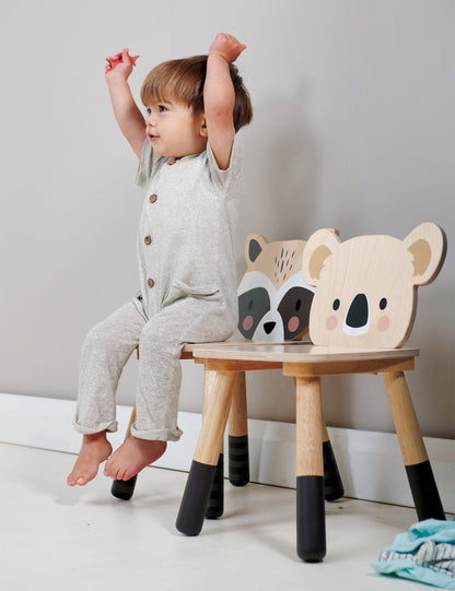 Forest Raccoon Chair - The Nurturing Nook