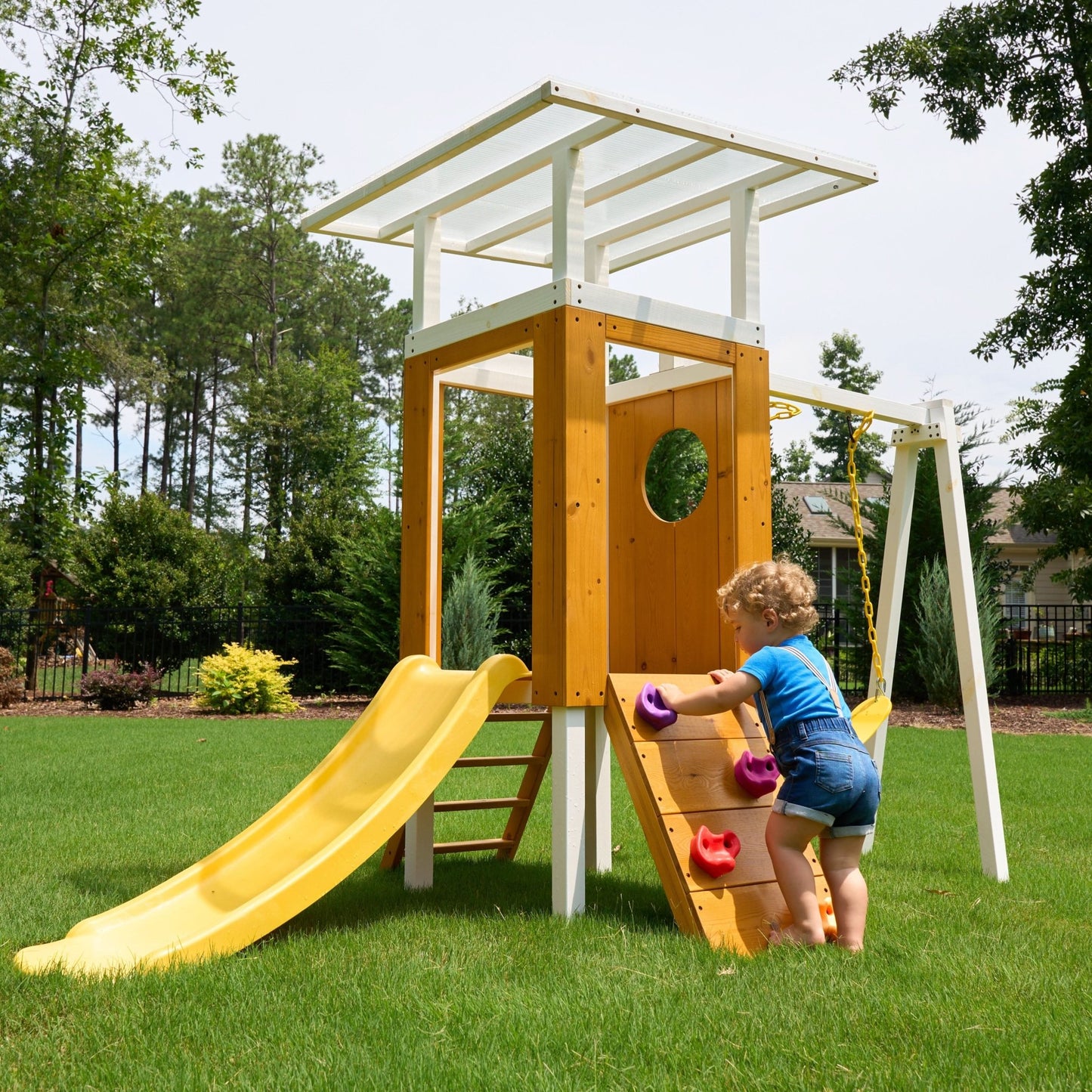 Forest Small - Outdoor Toddler Swing set - The Nurturing Nook