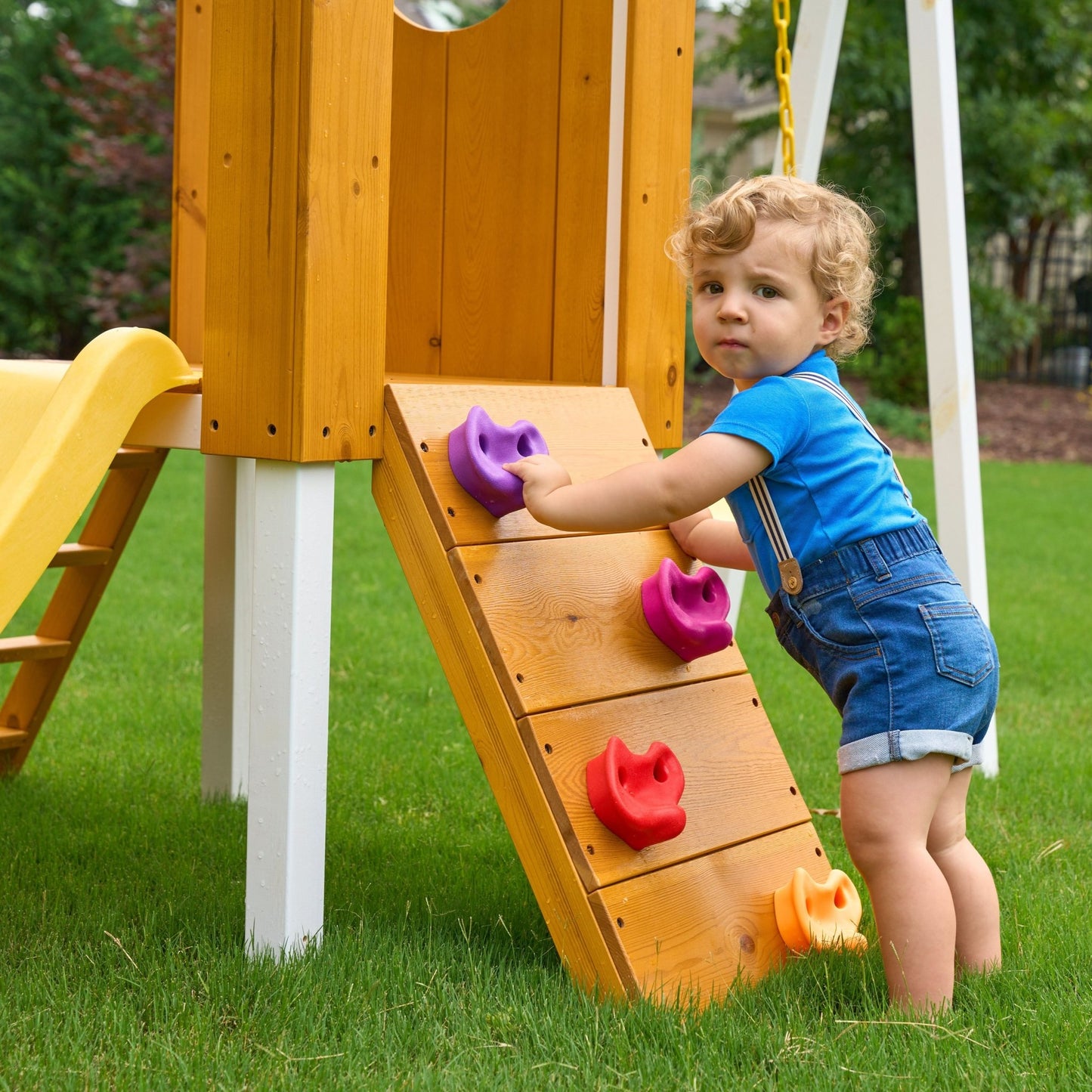 Forest Small - Outdoor Toddler Swing set - The Nurturing Nook