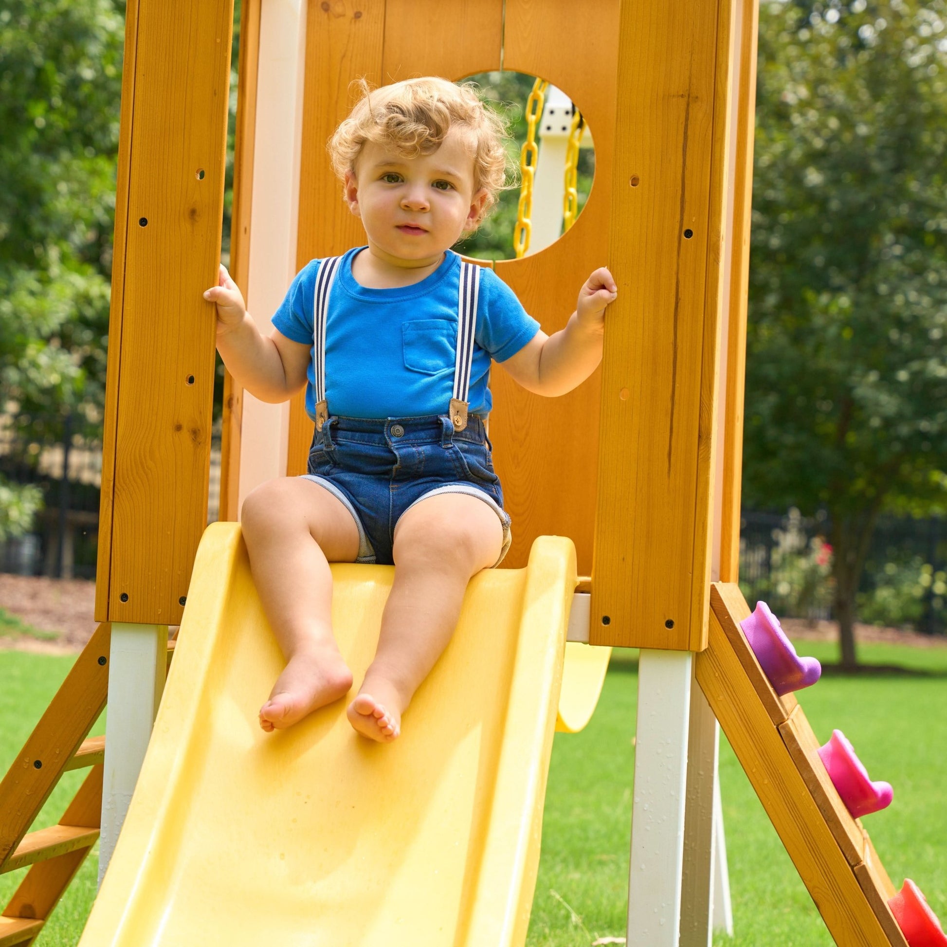 Forest Small - Outdoor Toddler Swing set - The Nurturing Nook