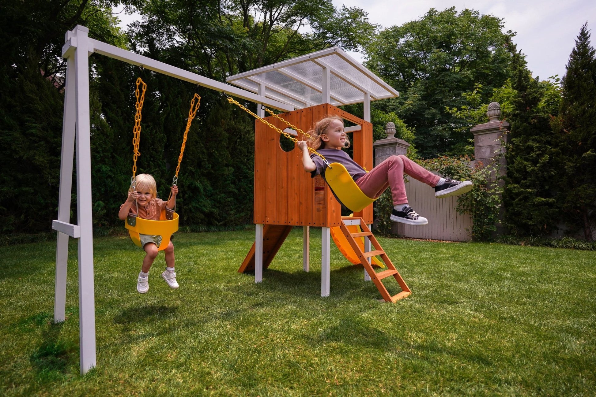 Forest Small - Outdoor Toddler Swing set - The Nurturing Nook