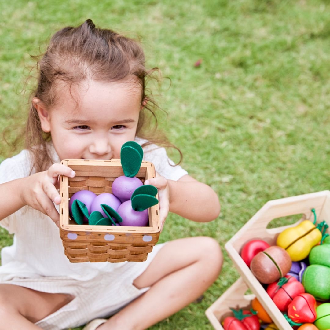 Fresh Produce Set D (Corns, Mushrooms & Red Bell Peppers) - The Nurturing Nook