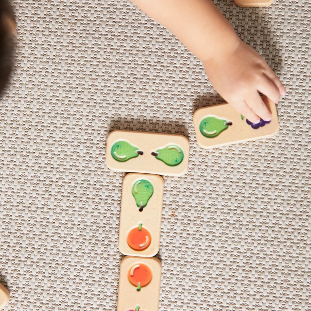 Fruit & Veggie Domino (Gradient) - The Nurturing Nook