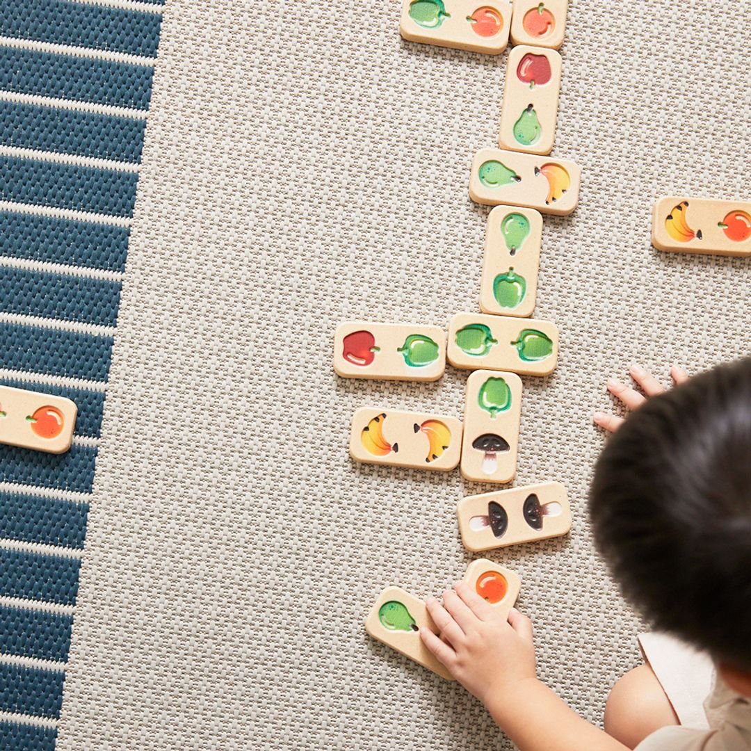 Fruit & Veggie Domino (Gradient) - The Nurturing Nook