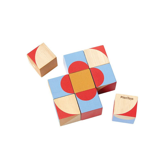 Geo Pattern Cubes - The Nurturing Nook