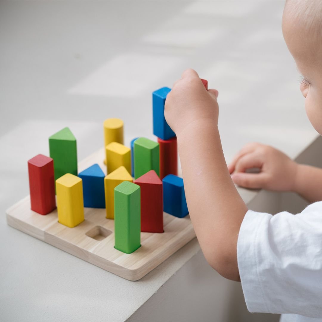 Geometric Peg Board - The Nurturing Nook