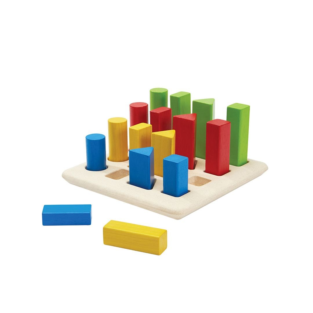 Geometric Peg Board - The Nurturing Nook