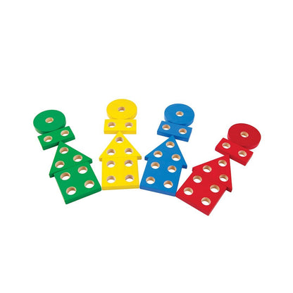 Geometric Sorting Board - The Nurturing Nook